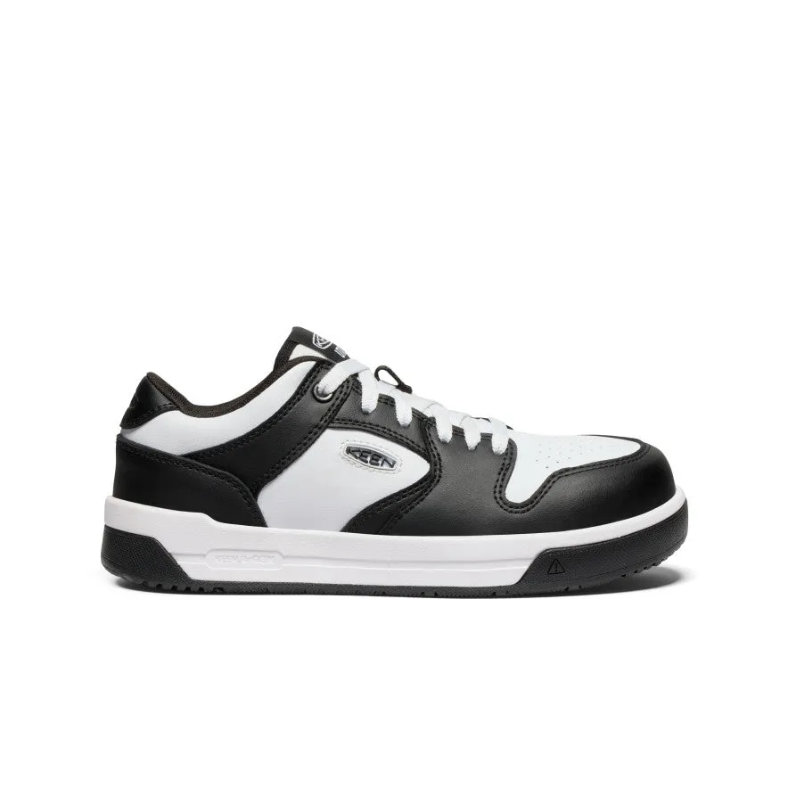 Keen Women's Overton Work Shoe (Carbon Toe)  |  Star White/Black