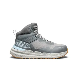 Keen Women's Synchro Waterproof Work Boot (Carbon Toe)  |  Steel Grey/Gum