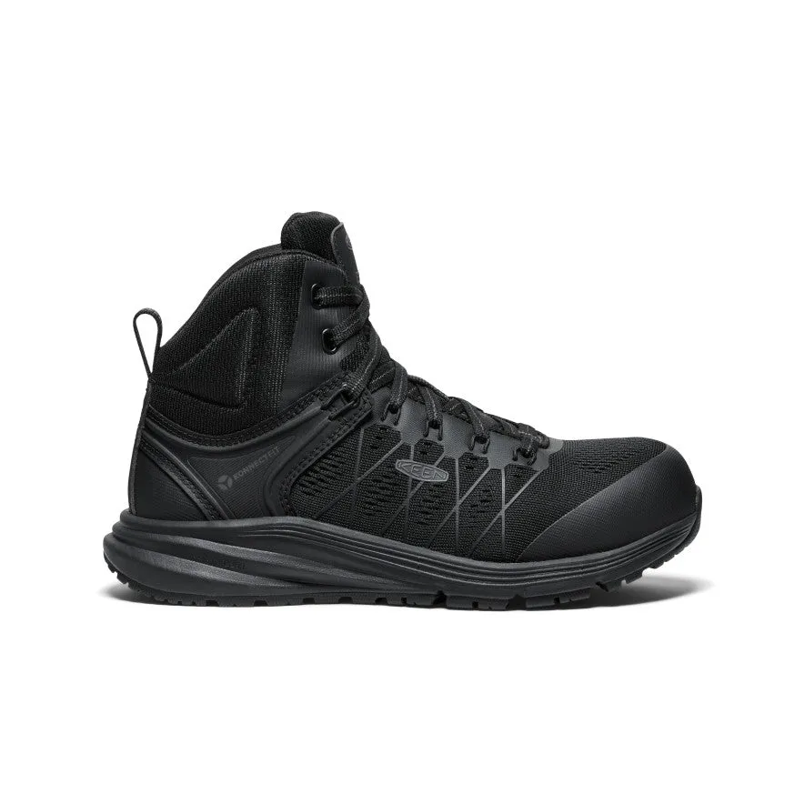 Keen Women's Vista Energy Mid ESD (Carbon Toe)  |  Black/Black