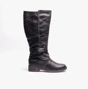 Lotus KENZA Womens Boots Black