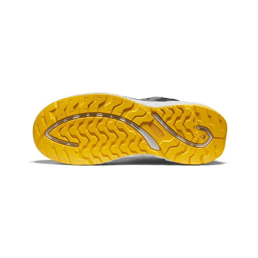 Men's Arvada Mid Work Sneaker (Carbon Toe)  |  Black/Keen Yellow KEEN