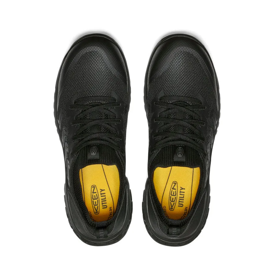 Men's Arvada Shift Work Sneaker (Carbon Toe)  |  Black/Black KEEN