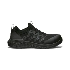 Men's Arvada Shift Work Sneaker (Carbon Toe)  |  Black/Black KEEN
