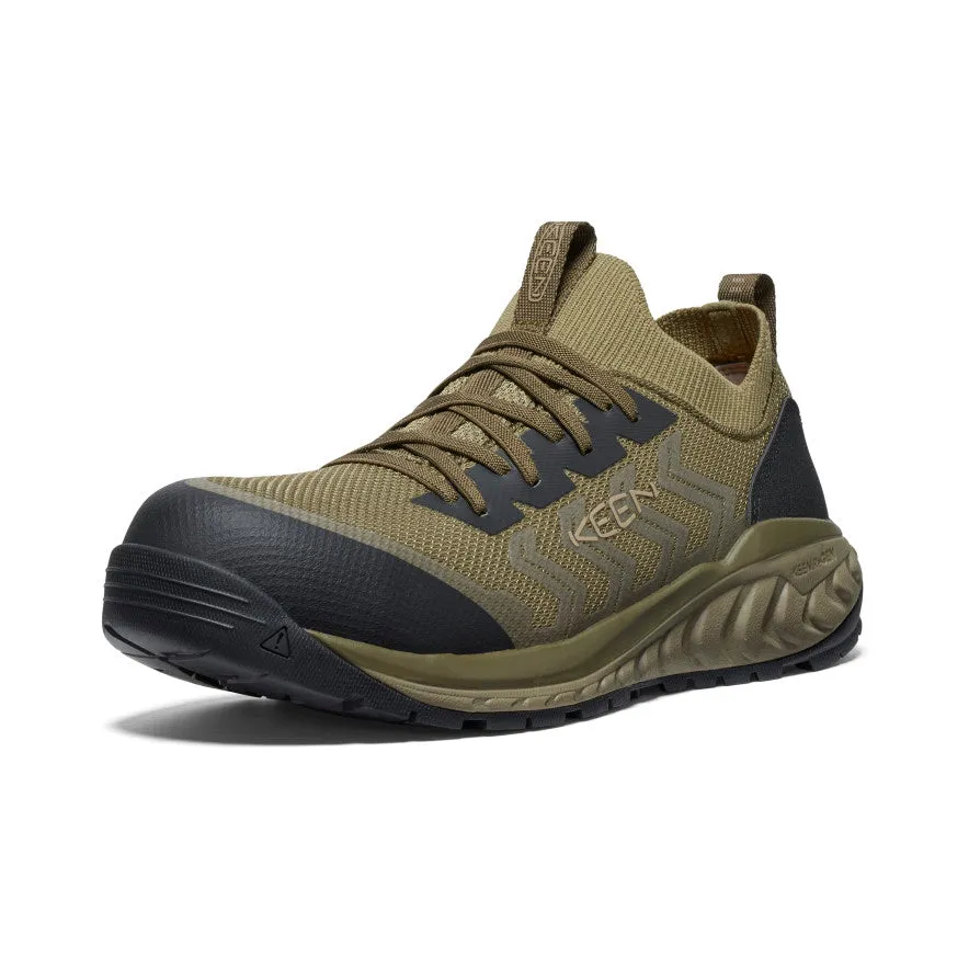 Men's Arvada Shift Work Sneaker (Carbon Toe)  |  Martini Olive/Black KEEN