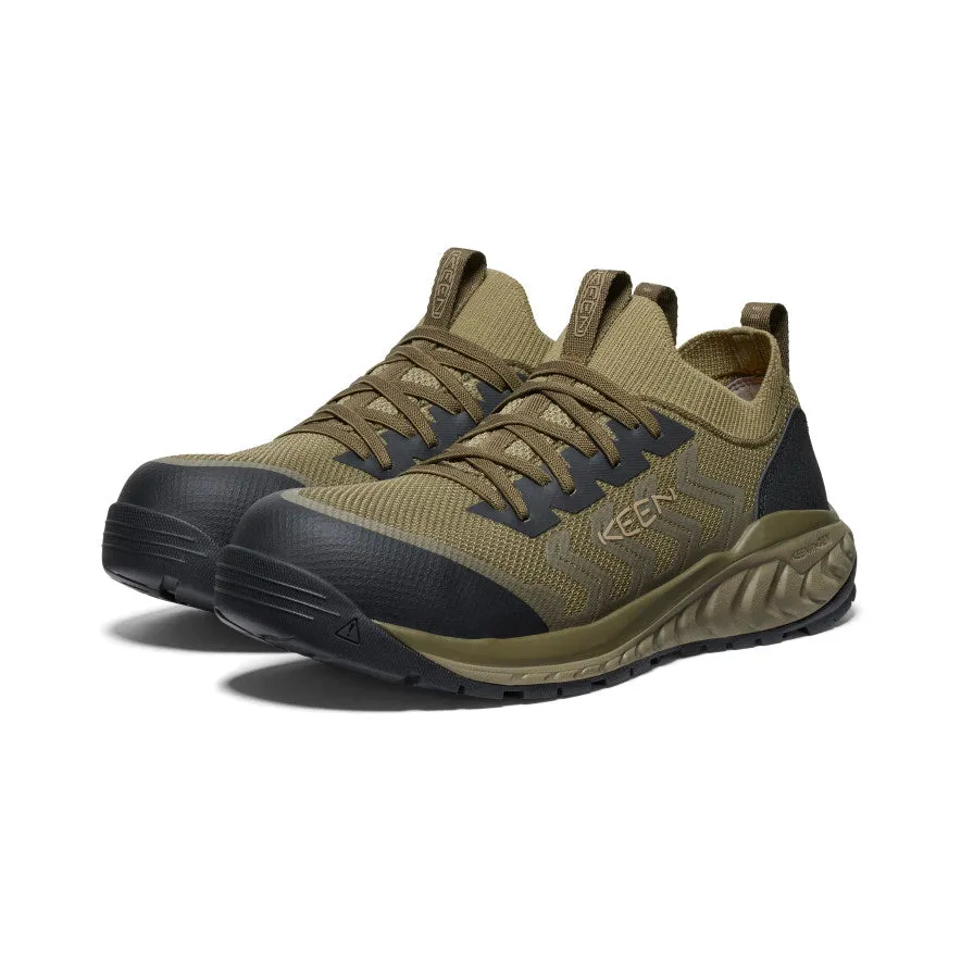 Men's Arvada Shift Work Sneaker (Carbon Toe)  |  Martini Olive/Black KEEN