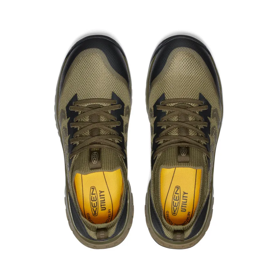 Men's Arvada Shift Work Sneaker (Carbon Toe)  |  Martini Olive/Black KEEN