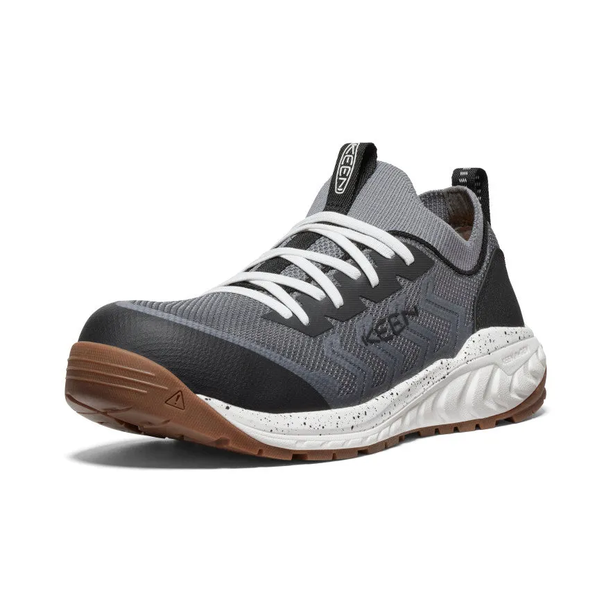 Men's Arvada Shift Work Sneaker (Carbon Toe)  |  Steel Grey/Gum KEEN