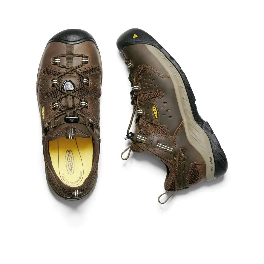 Men's Atlanta Cool II ESD (Soft Toe)  |  Cascade Brown/Forest Night KEEN