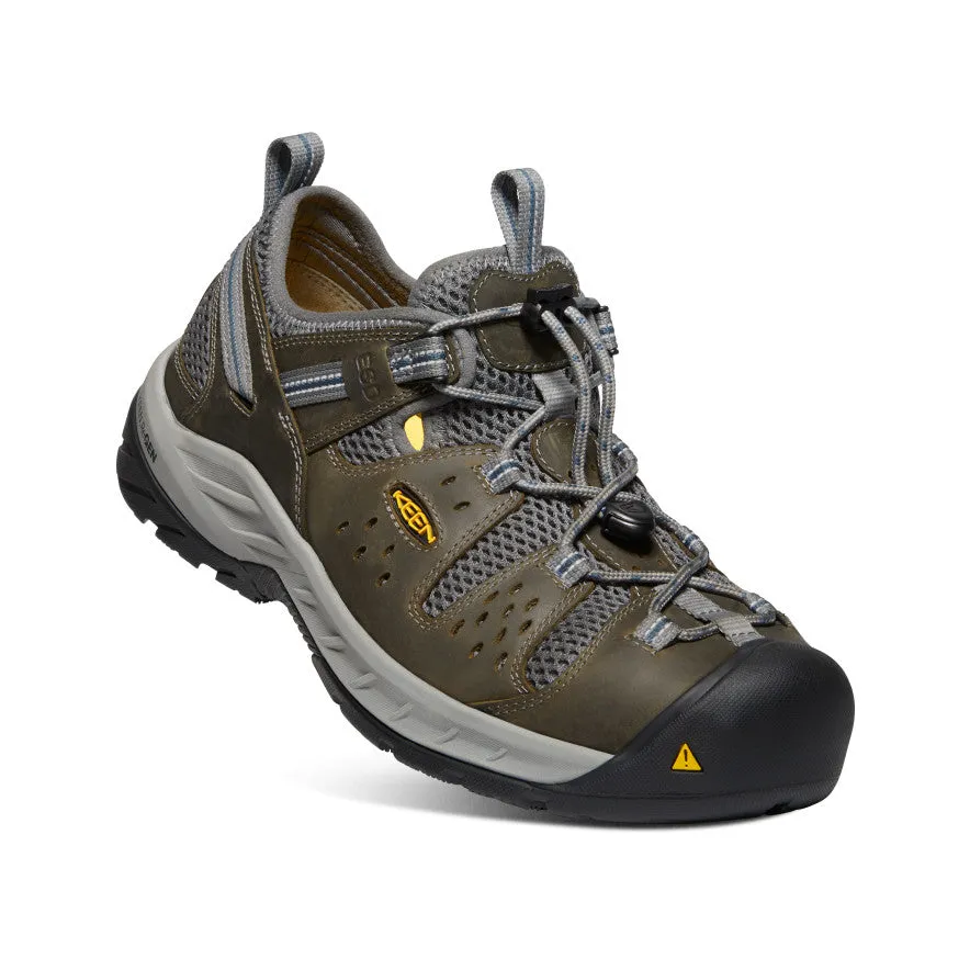 Men's Atlanta Cool II ESD (Steel Toe)  |  Gargoyle/Midnight Navy KEEN