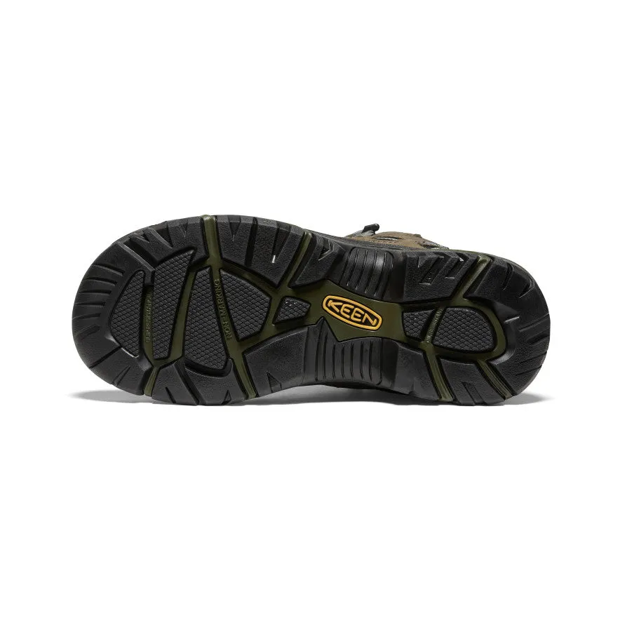 Men's Braddock Waterproof Mid (Steel Toe)  |  Gargoyle/Forest  Night KEEN