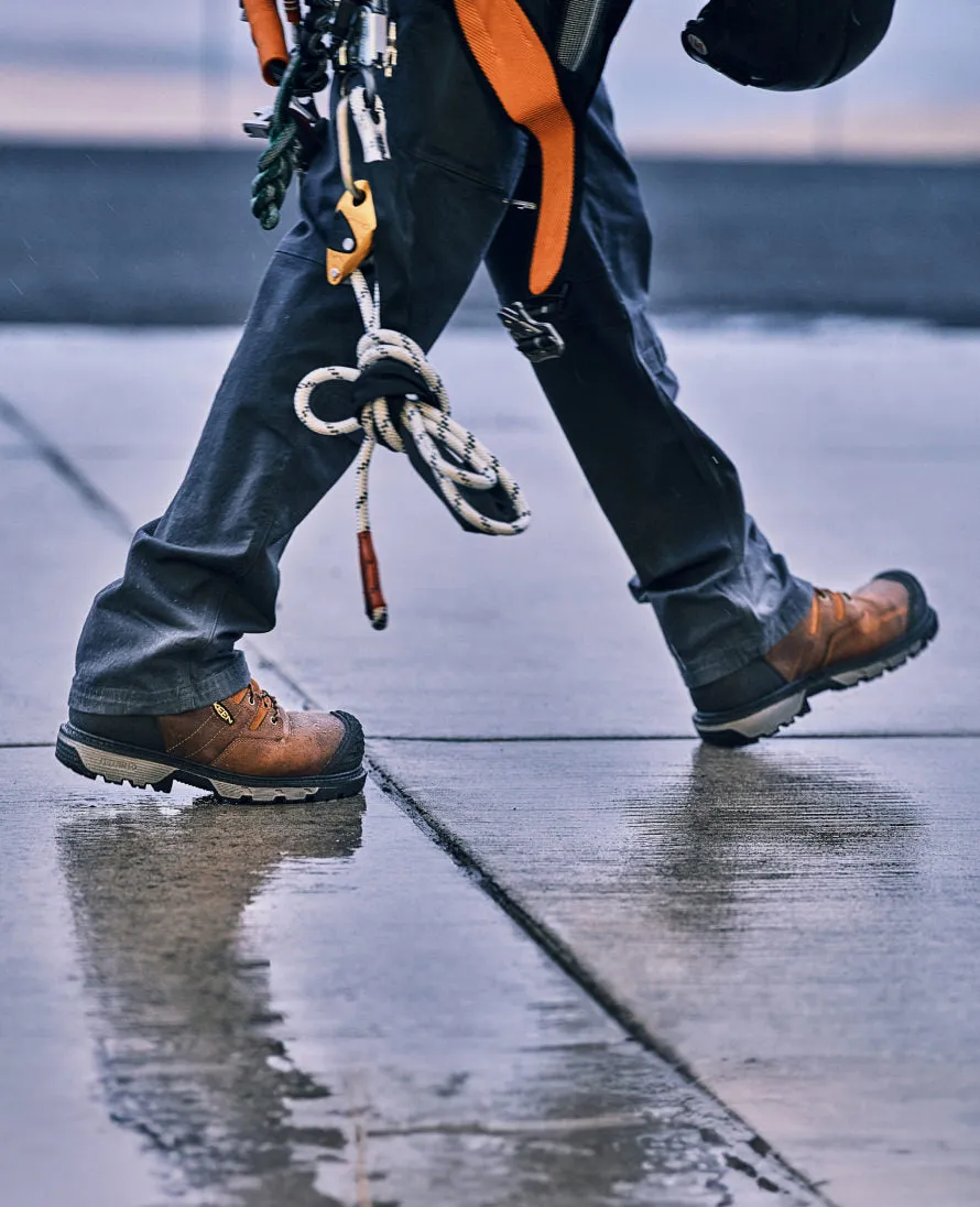 Men's Camden 6" Waterproof Boot (Carbon Toe)  |  Black/Black KEEN