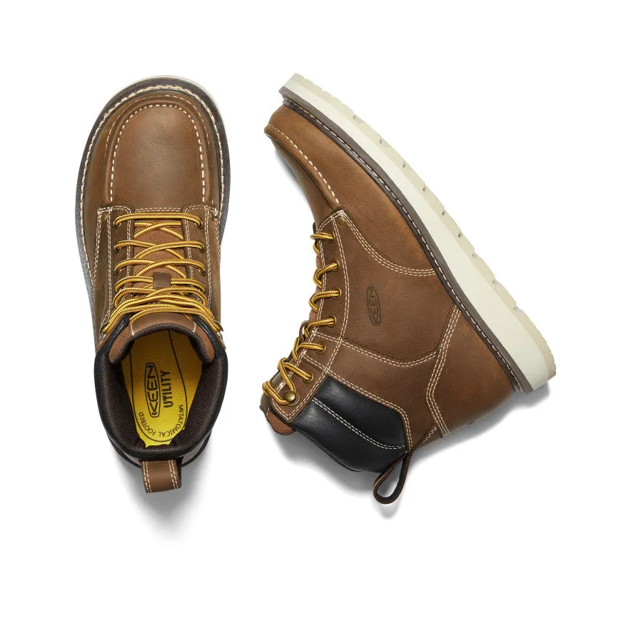 Men's Cincinnati 6" Boot (Soft Toe)  |  Belgian/Sandshell KEEN
