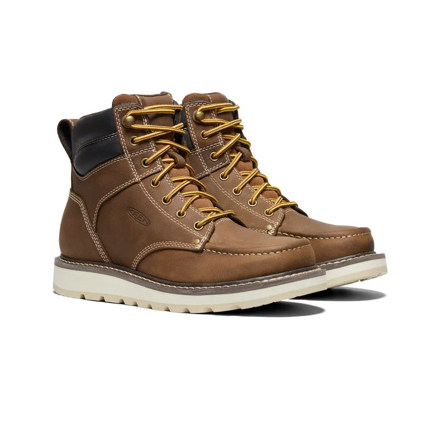 Men's Cincinnati 6" Boot (Soft Toe)  |  Belgian/Sandshell KEEN