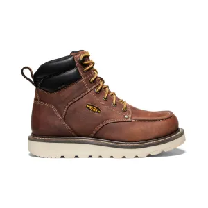 Men's Cincinnati 6" Waterproof Boot (Soft Toe)  |  Tuscan Red/Sandshell KEEN