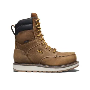 Men's Cincinnati 8" Waterproof Boot (Carbon Toe)  |  Belgian/Sandshell KEEN