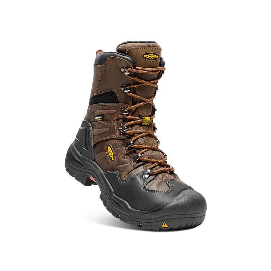 Men's Coburg 8" Waterproof Boot (Steel Toe)  |  Cascade Brown/Brindle KEEN