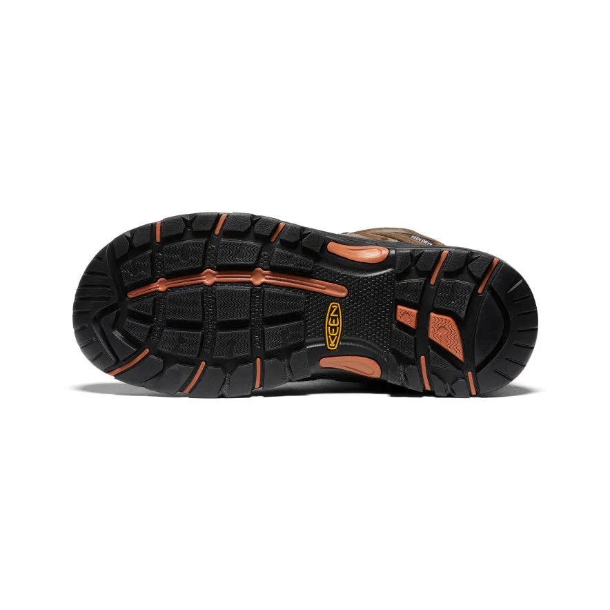 Men's Coburg 8" Waterproof Boot (Steel Toe)  |  Cascade Brown/Brindle KEEN