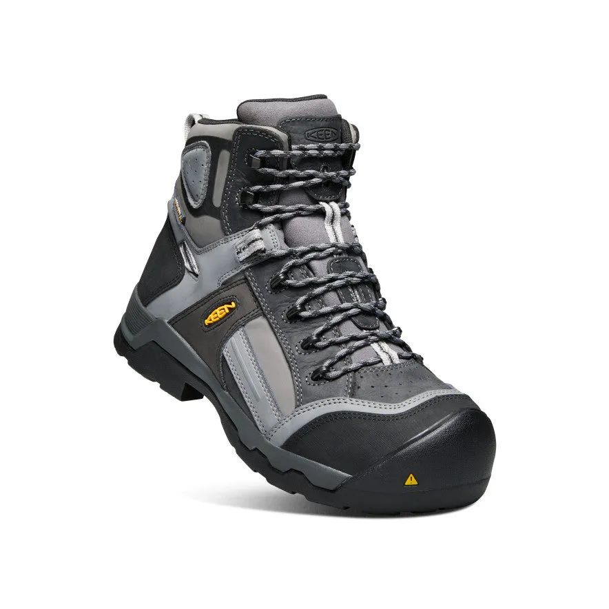 Men's Davenport 6" Insulated Waterproof Boot (Composite Toe)  |  Magnet/Steel Grey KEEN