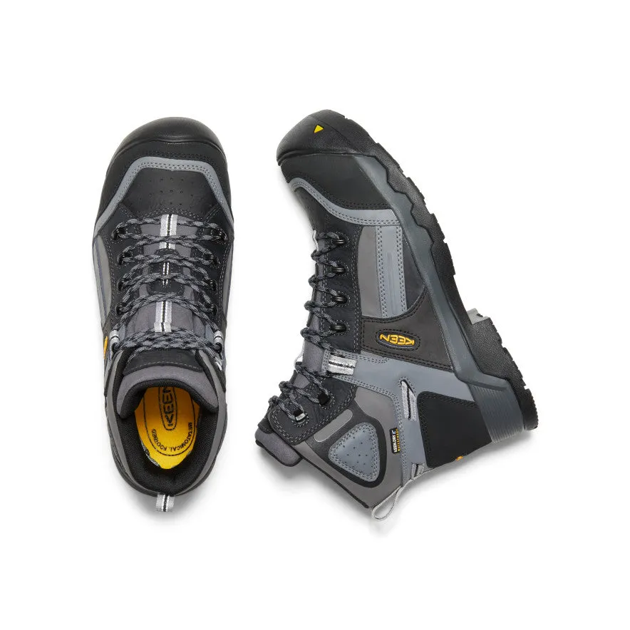 Men's Davenport 6" Insulated Waterproof Boot (Composite Toe)  |  Magnet/Steel Grey KEEN