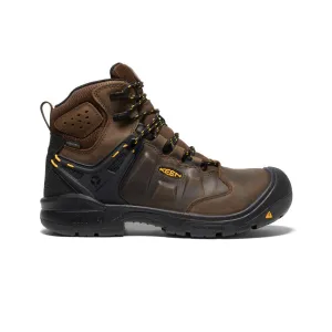 Men's Dover 6" Waterproof (Carbon Toe)  |  Dark Earth/Black KEEN