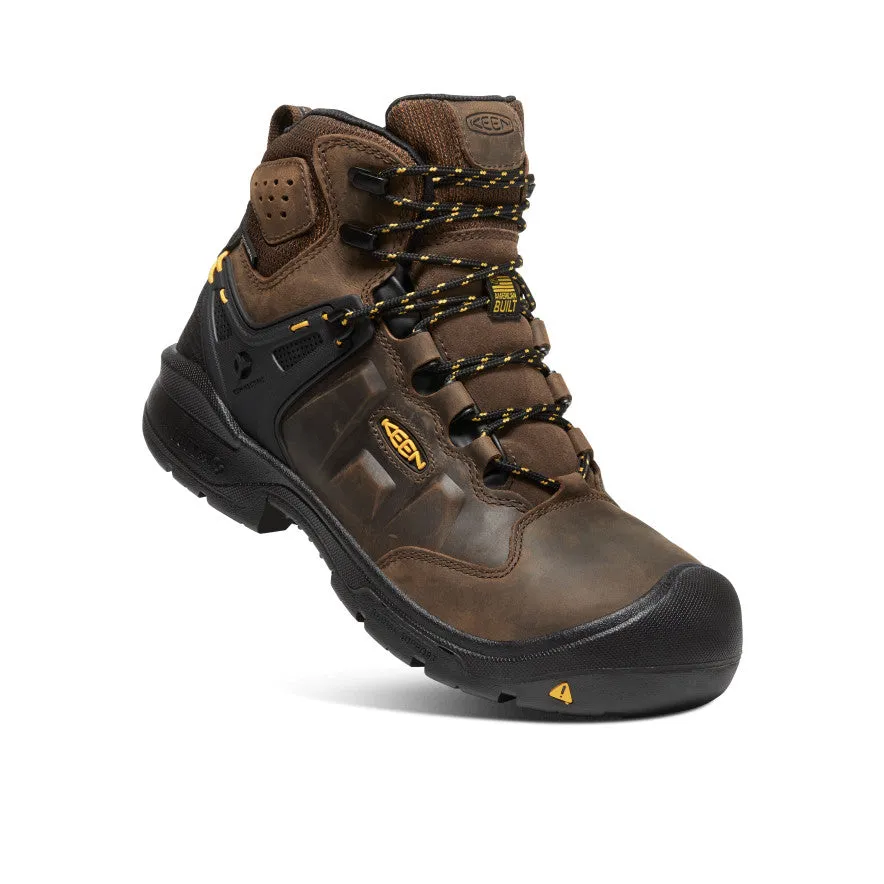 Men's Dover 6" Waterproof (Carbon Toe)  |  Dark Earth/Black KEEN