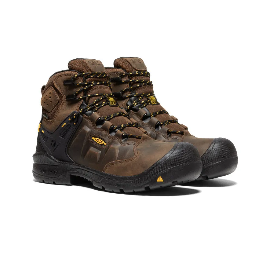Men's Dover 6" Waterproof (Carbon Toe)  |  Dark Earth/Black KEEN