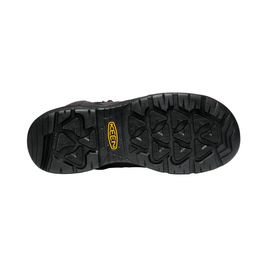 Men's Dover 8" Waterproof Boot (Carbon Toe)  |  Dark Earth/Black KEEN