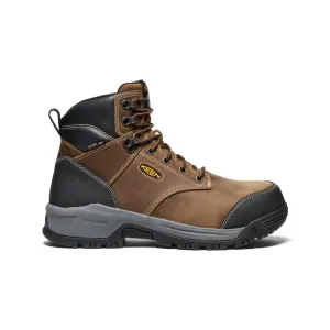 Men's Evanston 6" Waterproof Boot INT MET (Carbon Toe)  |  Bison/Black KEEN
