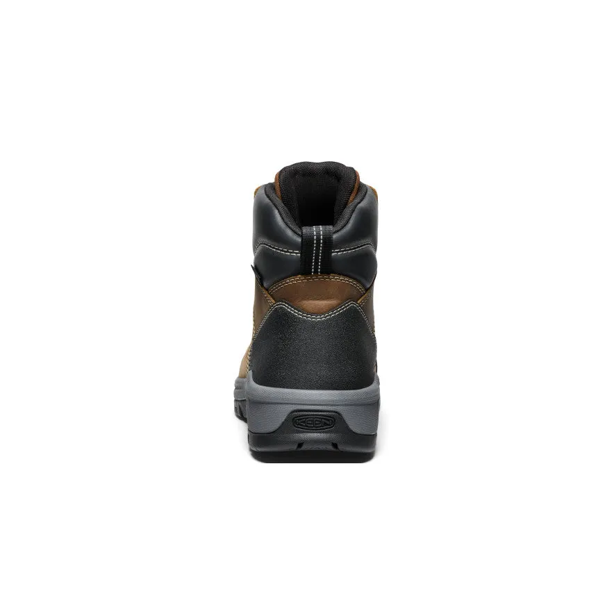 Men's Evanston 6" Waterproof Boot (Soft Toe)  |  Bison/Black KEEN