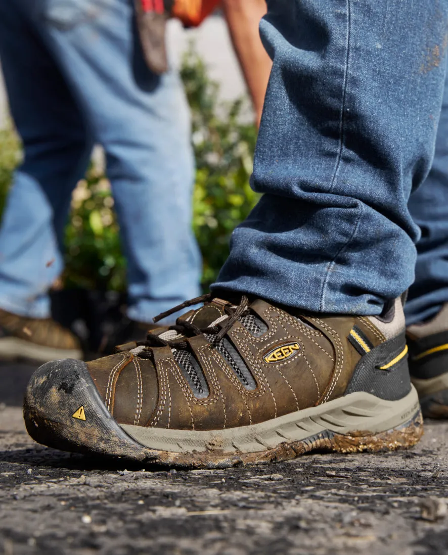 Men's Flint II (Soft Toe)  |  Cascade Brown/Golden Rod KEEN