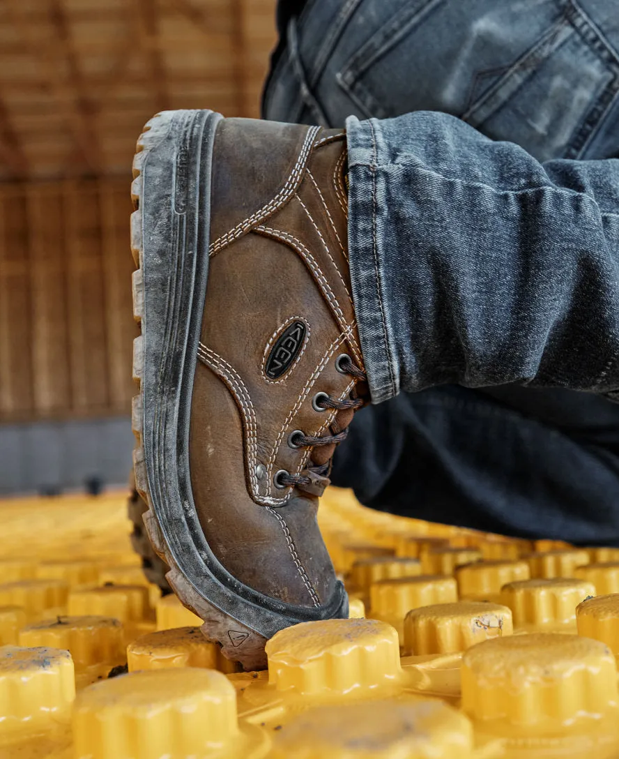 Men's Fort Wayne 6" Waterproof (Soft Toe)  |  Dark Earth/Gum KEEN