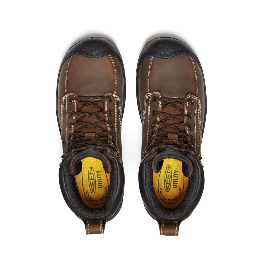 Men's Fort Wayne 6" Waterproof (Soft Toe)  |  Dark Earth/Gum KEEN