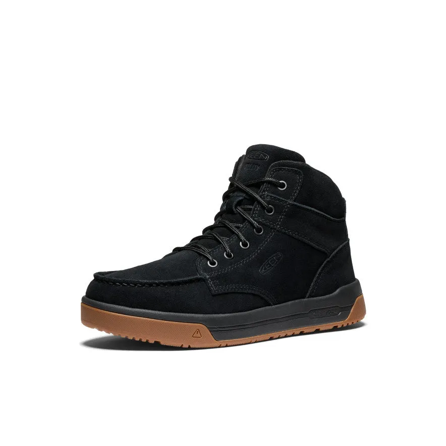Men's Gibson Boot (Soft Toe)  |  Black/Gum KEEN