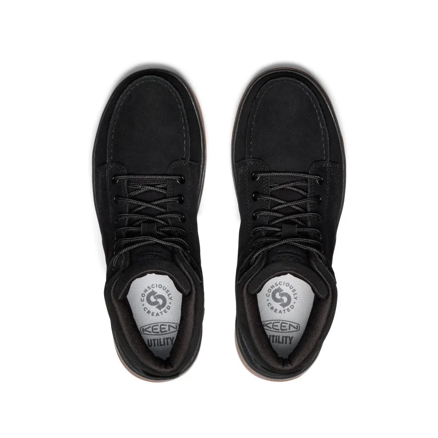 Men's Gibson Boot (Soft Toe)  |  Black/Gum KEEN