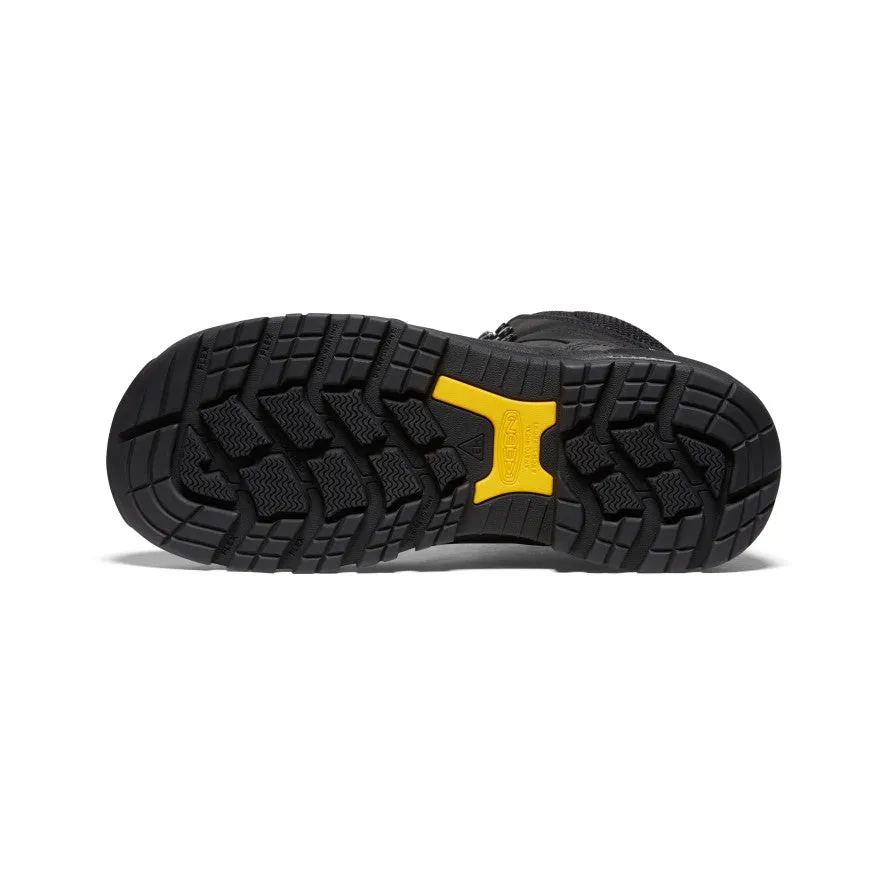 Men's Independence 6" Waterproof Boot (Soft Toe)  |  Black/Black KEEN