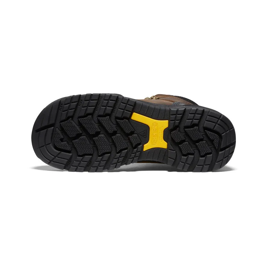 Men's Independence 6" Waterproof Boot (Soft Toe)  |  Dark Earth/Black KEEN