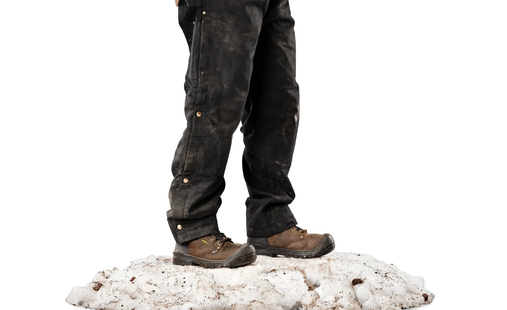Men's Independence 8" Insulated Waterproof Boot (Carbon Toe)  |  Dark Earth/Black KEEN