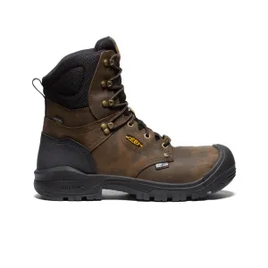 Men's Independence 8" Waterproof Boot (Carbon Toe)  |  Dark Earth/Black KEEN