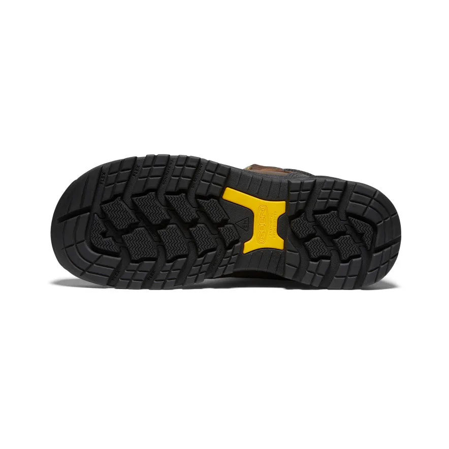 Men's Independence 8" Waterproof Boot (Soft Toe)  |  Dark Earth/Black KEEN