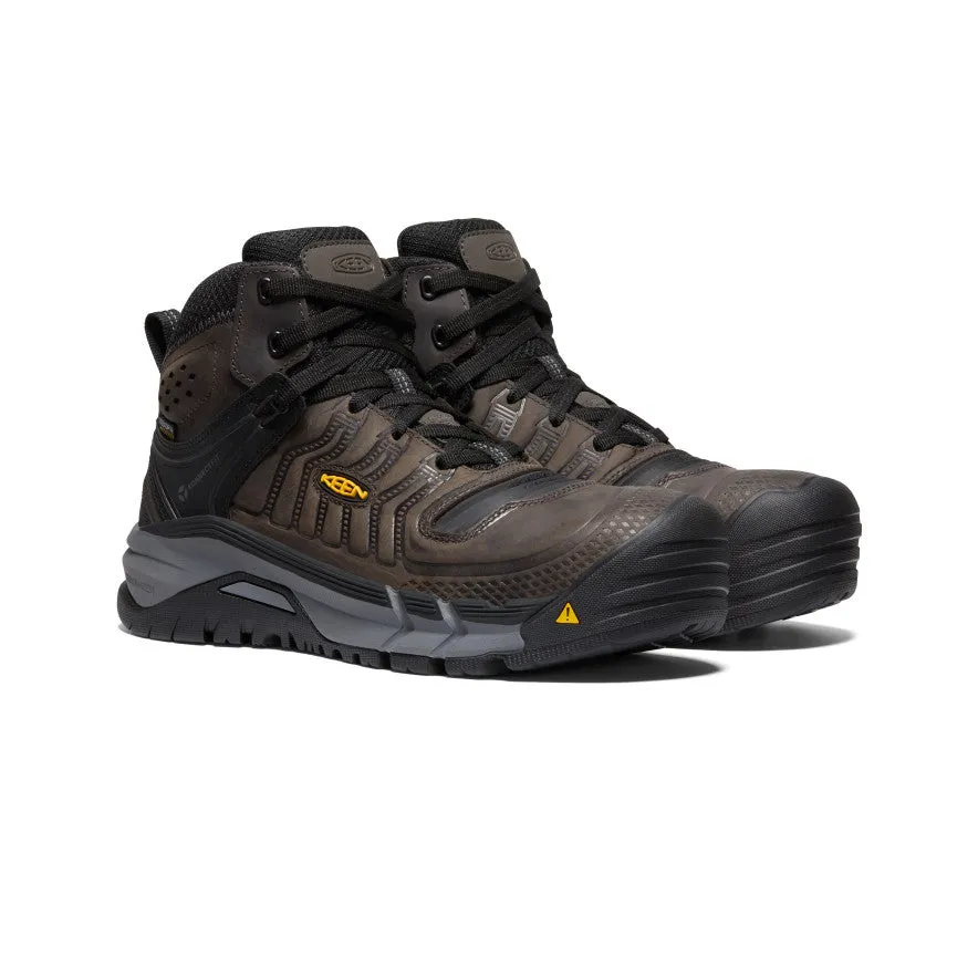 Men's Kansas City  Waterproof Mid (Carbon Toe)  |  Coffee Bean/Black KEEN