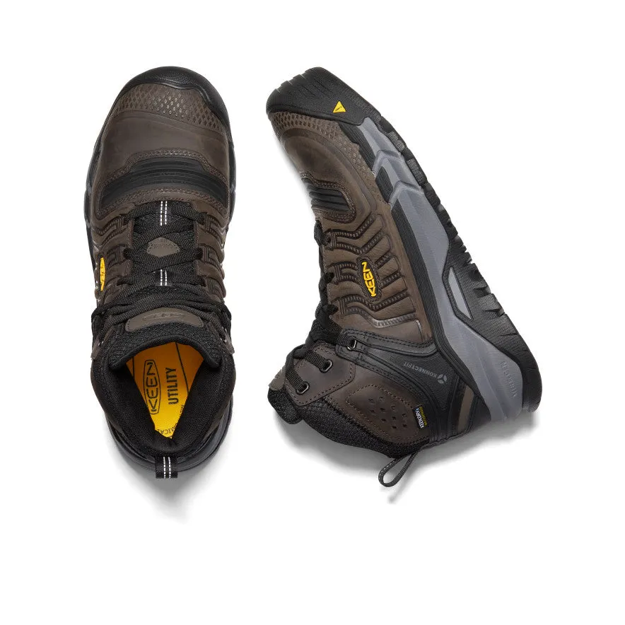 Men's Kansas City  Waterproof Mid (Carbon Toe)  |  Coffee Bean/Black KEEN