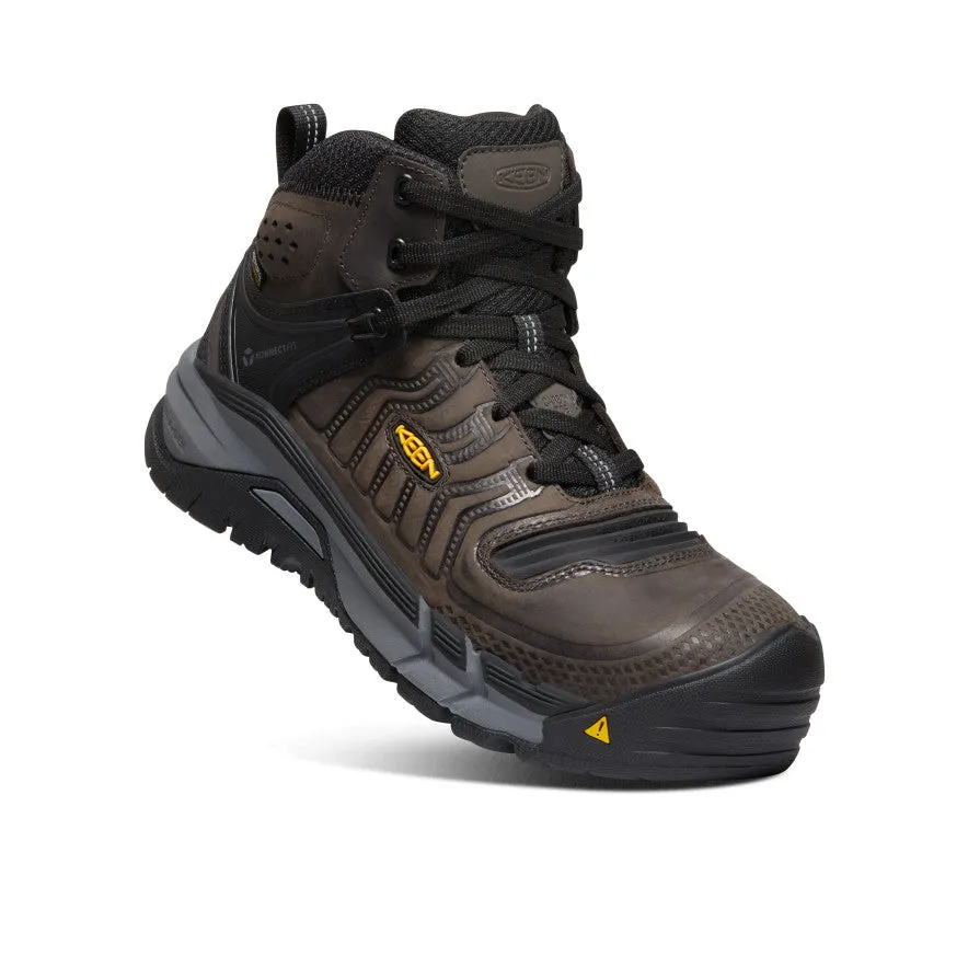 Men's Kansas City  Waterproof Mid (Carbon Toe)  |  Coffee Bean/Black KEEN