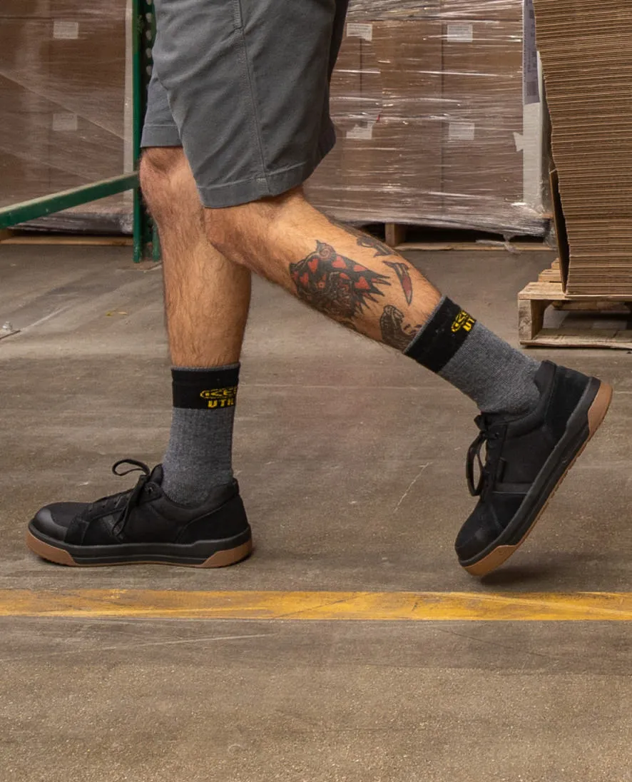 Men's Kenton ESD Work Shoe (Carbon Toe)  |  Black/Gum KEEN