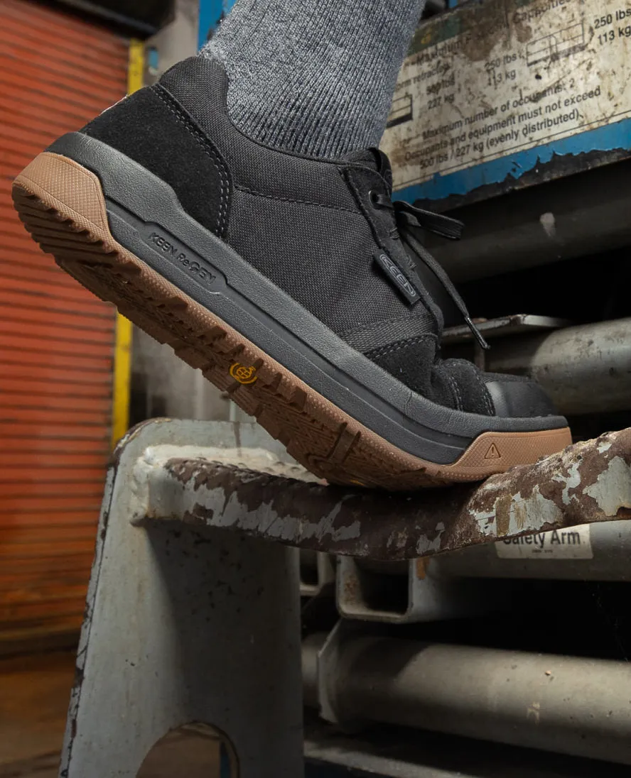 Men's Kenton ESD Work Shoe (Carbon Toe)  |  Black/Gum KEEN
