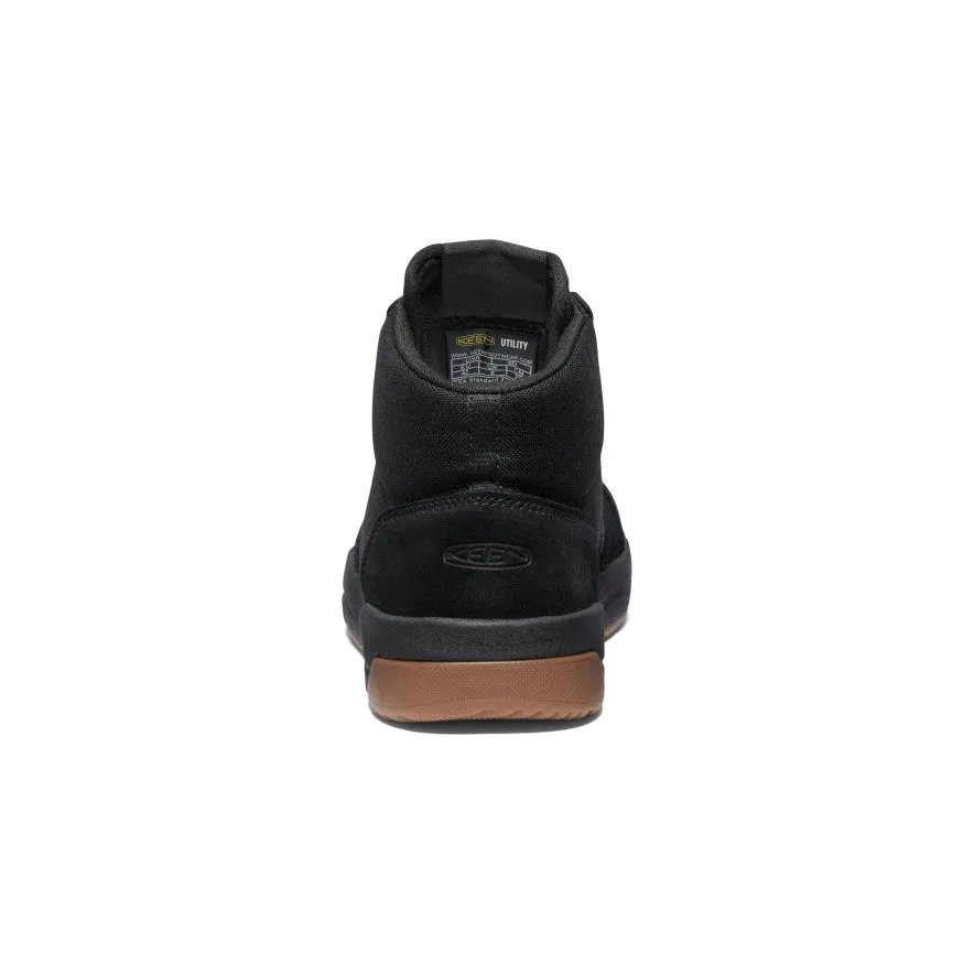 Men's Kenton Mid Work Shoe (Carbon Toe)  |  Black/Gum KEEN
