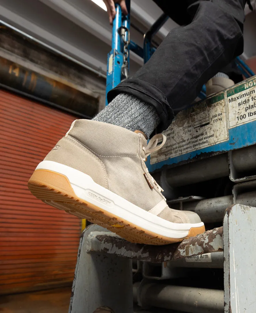 Men's Kenton Mid Work Shoe (Carbon Toe)  |  Brindle/Gum KEEN