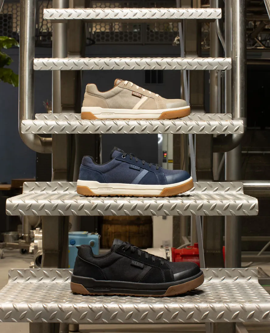 Men's Kenton Work Shoe (Carbon Toe)  |  Naval Academy/Gum KEEN