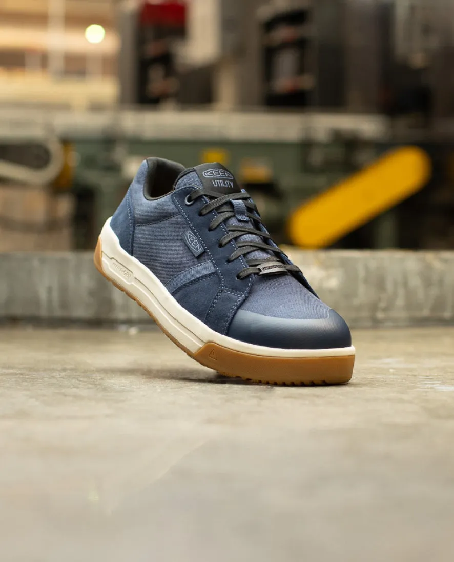 Men's Kenton Work Shoe (Carbon Toe)  |  Naval Academy/Gum KEEN