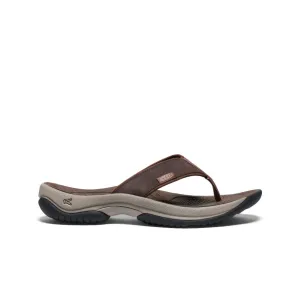Men's Kona Leather Flip-Flop  |  Java/Dark Earth KEEN
