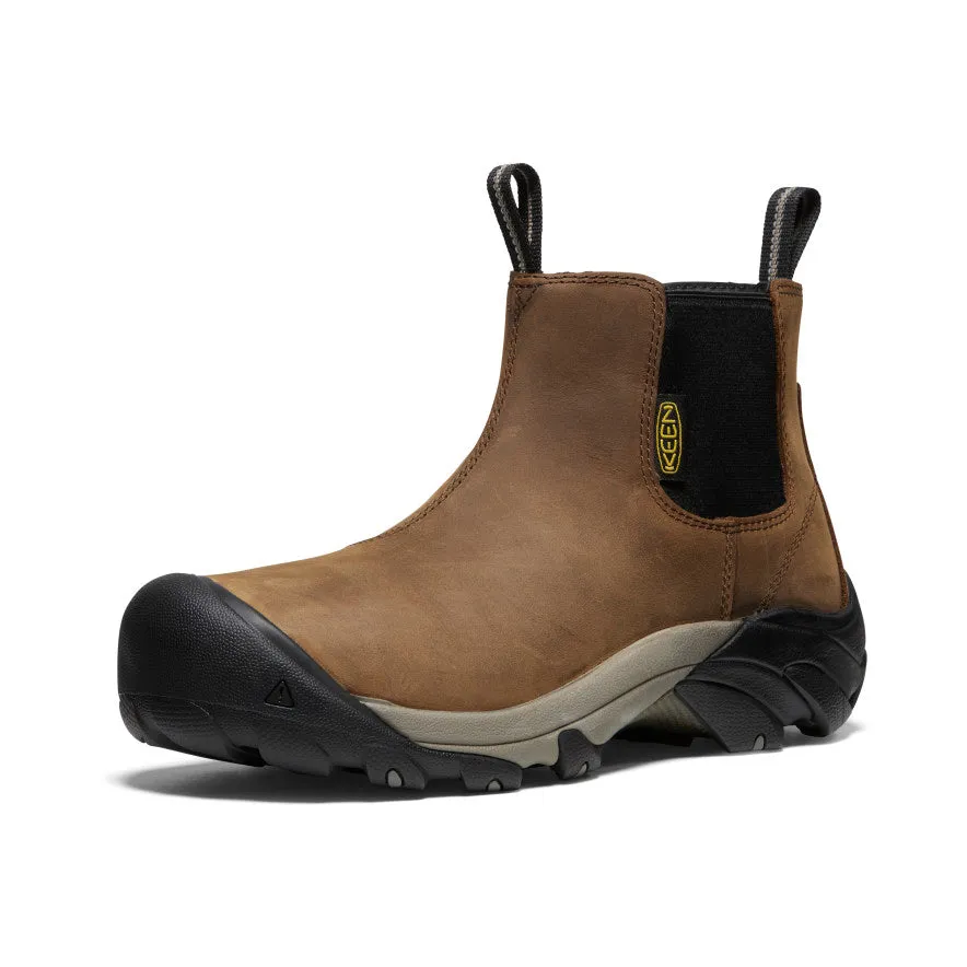 Men's Lansing Chelsea (Steel Toe)  |  Dark Earth/Black KEEN